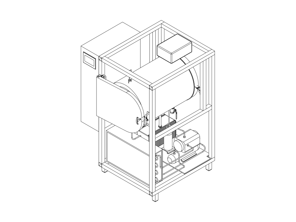 RM25 Gefriertrocknungsmaschine