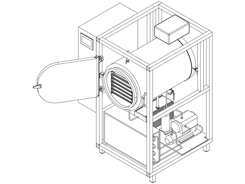 RM25 Gefriertrocknungsmaschine